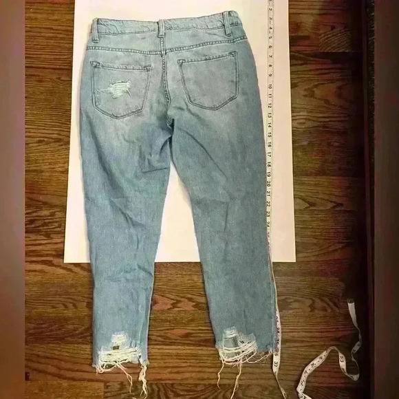 Fashionova Ripped Jeans Size 3, 100% cotton - Picture 3 of 4